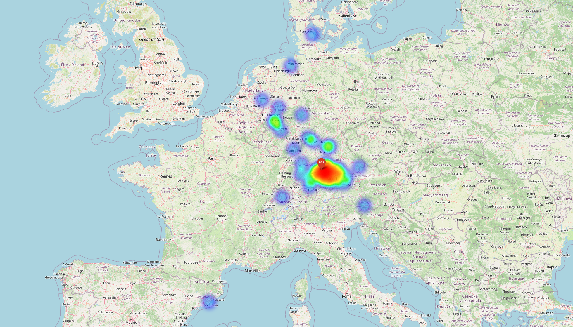 Herkunft der Teilnehmer:innen und Betreuer:innen
