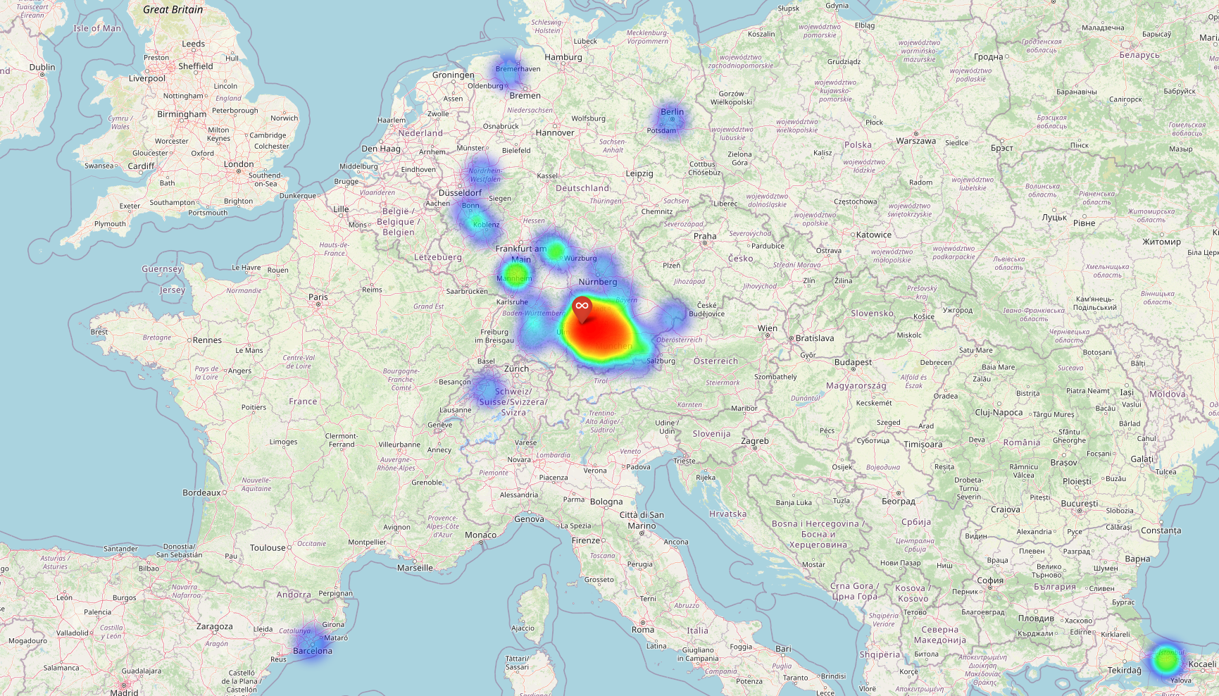 Herkunft der Teilnehmer:innen und Betreuer:innen