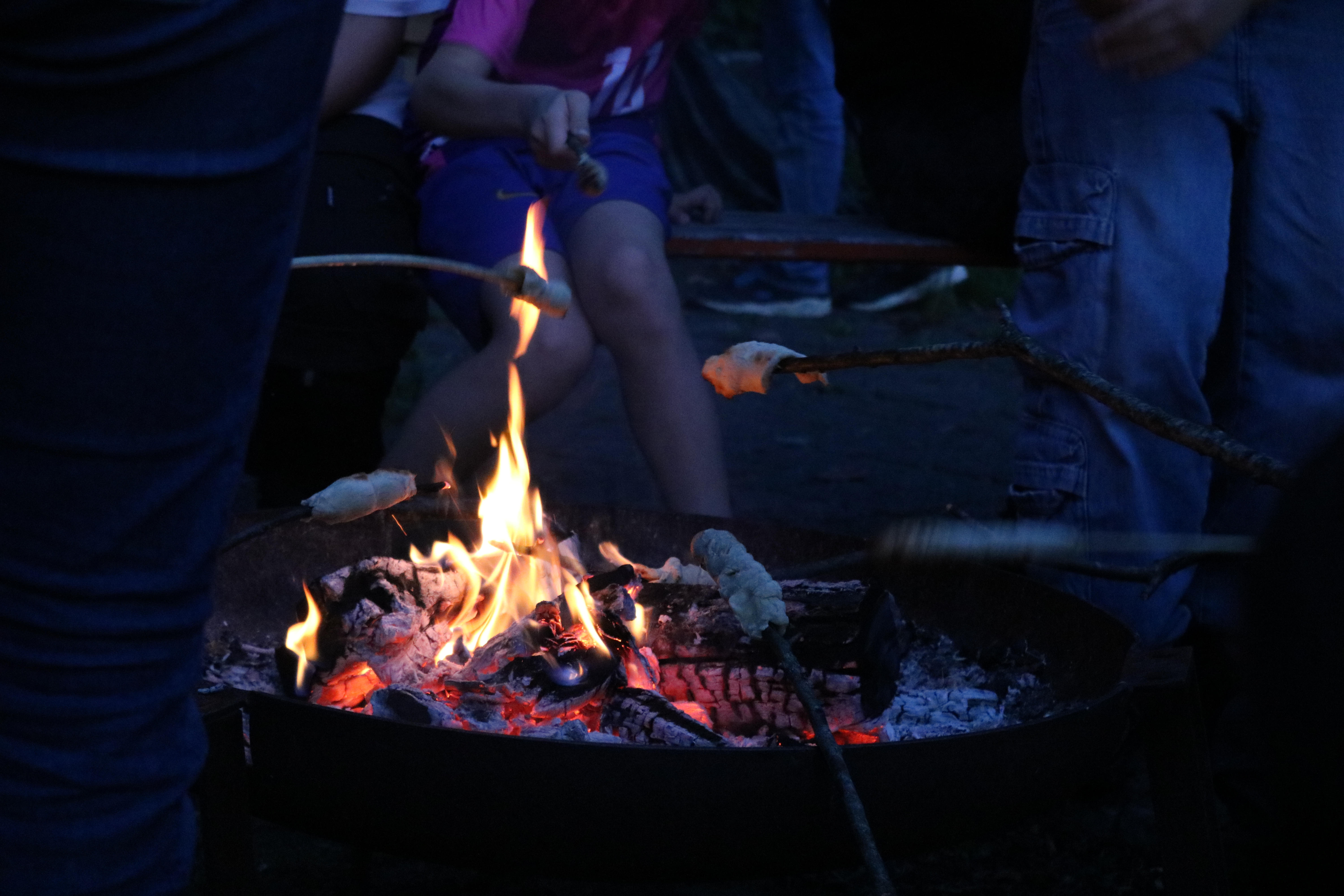 Bild vom Lagerfeuer